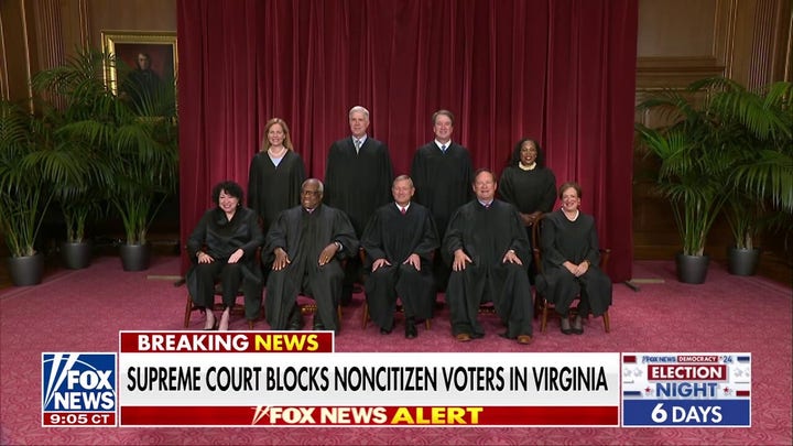 Supreme Court allows Virginia to purge voter rolls