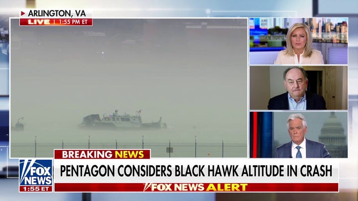 Pentagon investigates Black Hawk altitude in DC crash